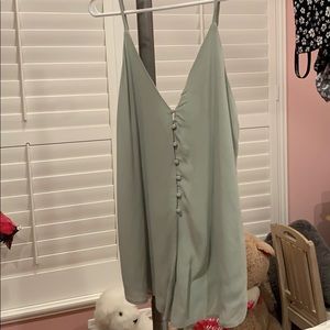 Tobi Green Romper